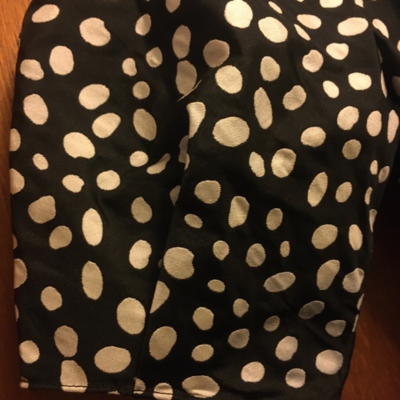 Teri Jon size 6 A-Line black and white animal print dress - Picture 8 of 8